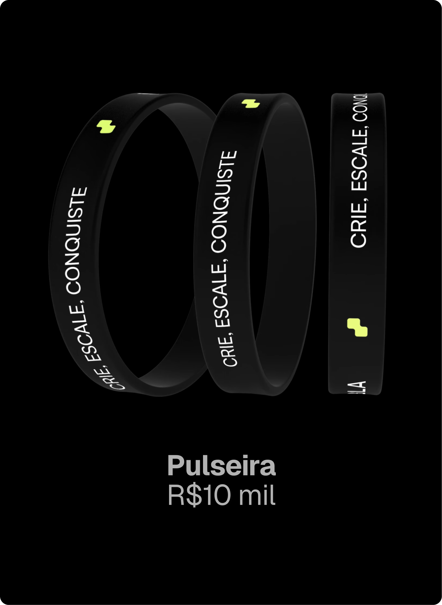 Pulseira do Growth Club